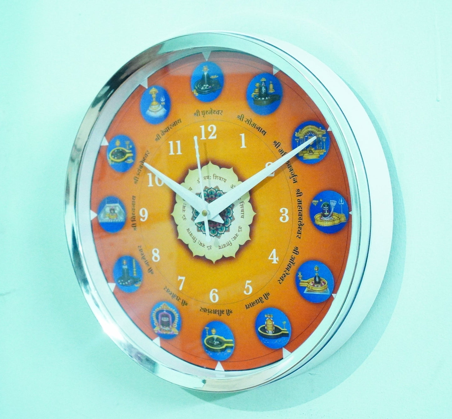 12 Jyotirlinga Wall Clock || द्वादश ज्योतिर्लिंग वॉल क्लॉक || 11 Inch